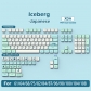 Iceberg 104+35 XDA Profile Keycap Set PBT Dye-subbed for Keyboard English/Japanese/Korean/Russian/French/Spanish/German/Portuguese